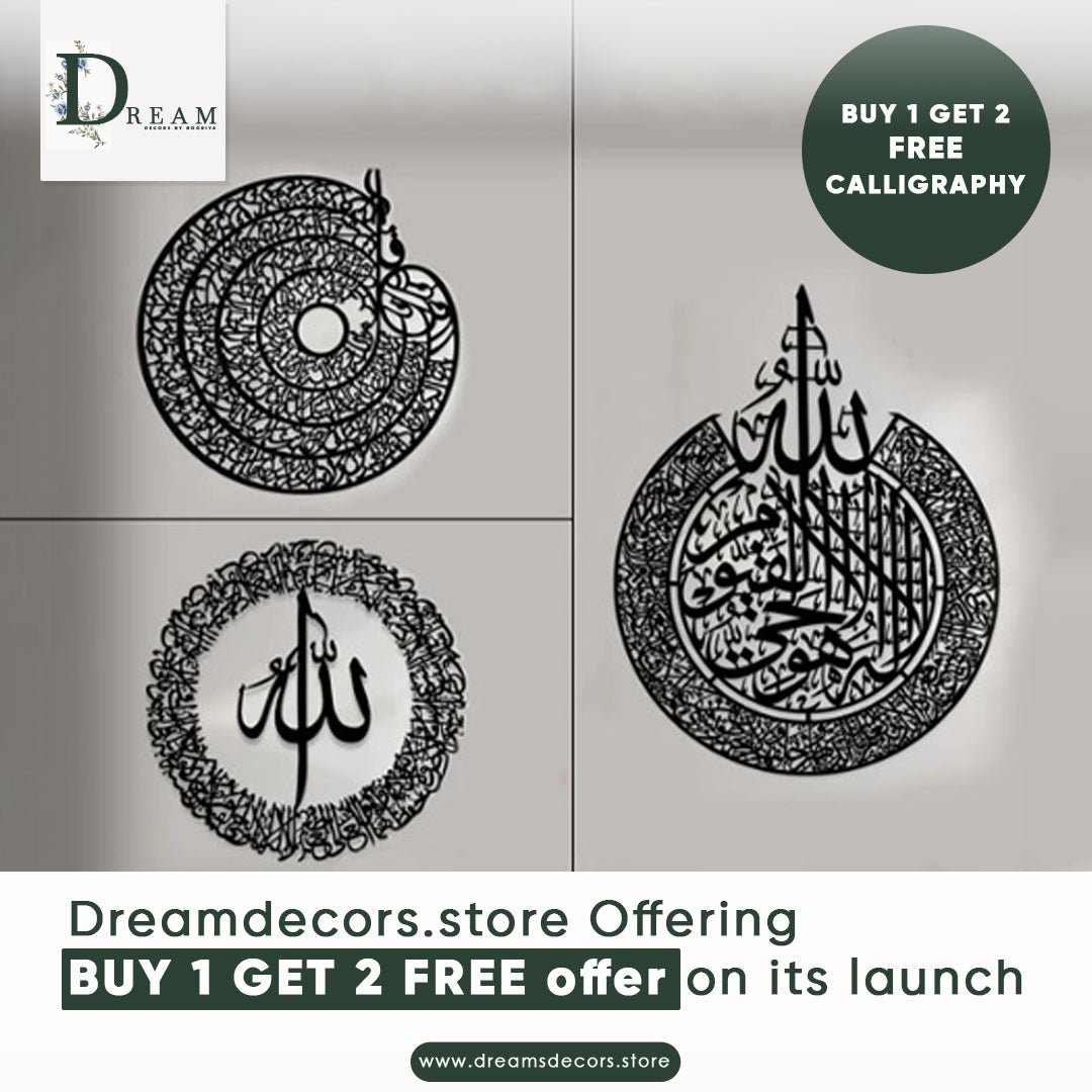 Buy 1 get 2 free Calligraphy