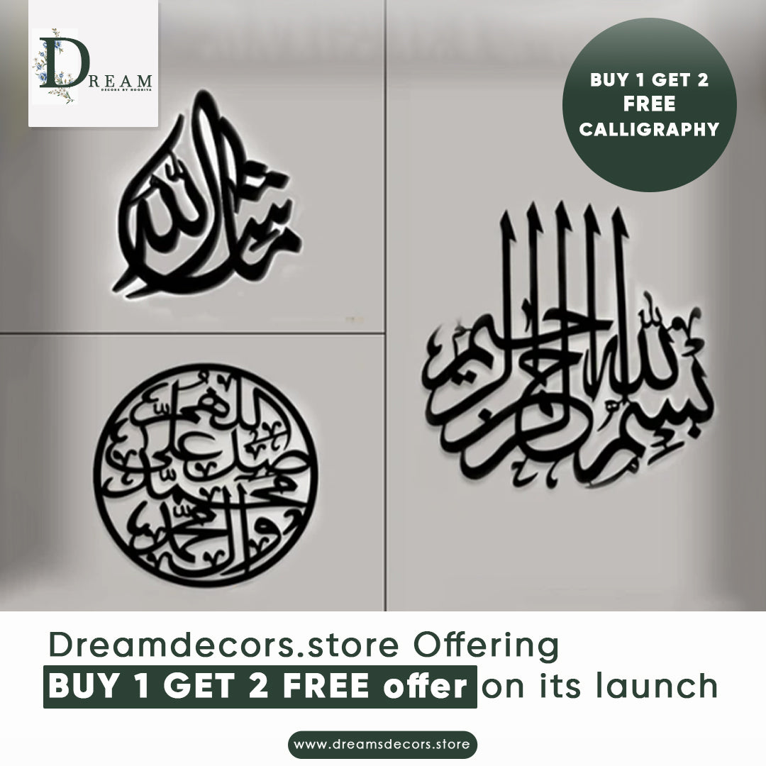 Buy 1 get 2 free Calligraphy